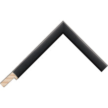 Load image into Gallery viewer, Black brushed flat deep rebate frame 17.8mm wide
