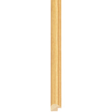 Load image into Gallery viewer, Antique Pine dome profile frame 22mm wide
