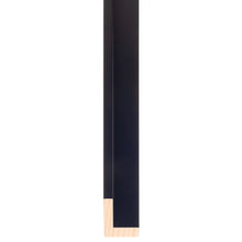 Load image into Gallery viewer, Black paint finish canvas box frame 38mm wide
