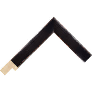 Komodo black wooden frame