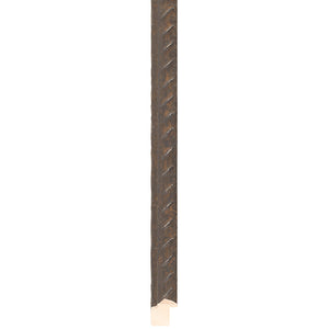 Anvil aged steel rope design 18mm wide