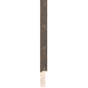 Anvil aged steel rivet design deep rebate 18mm wide