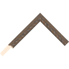 Load image into Gallery viewer, Anvil aged steel rope design deep rebate 18mm wide
