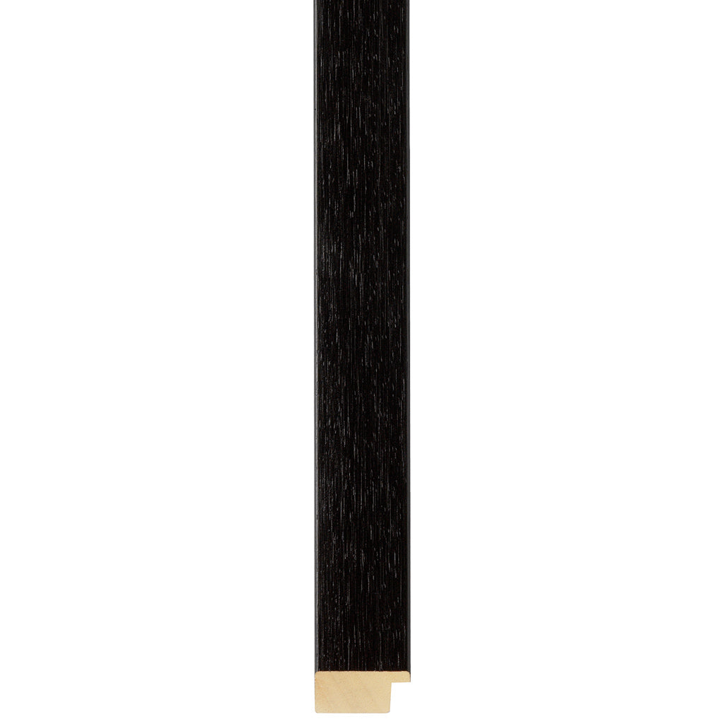 Black stain finish flat frame 29mm wide