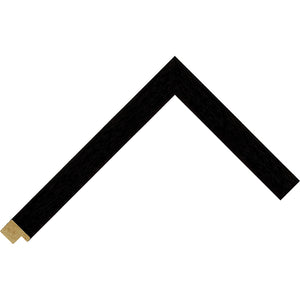 Black stain finish flat frame 18mm wide