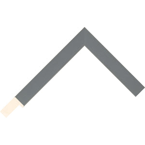 Grey wooden deep rebate frame