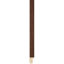 Load image into Gallery viewer, Walnut stain deep rebate wooden frame
