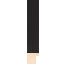 Load image into Gallery viewer, Black stain finish flat box frame 40mm wide
