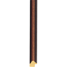 Load image into Gallery viewer, walnut stain dome picture frame
