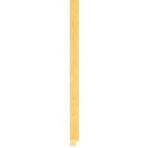 Natural stain flat profile frame 15mm wide