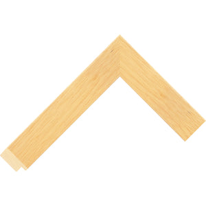 Natural stain flat profile frame 29mm wide