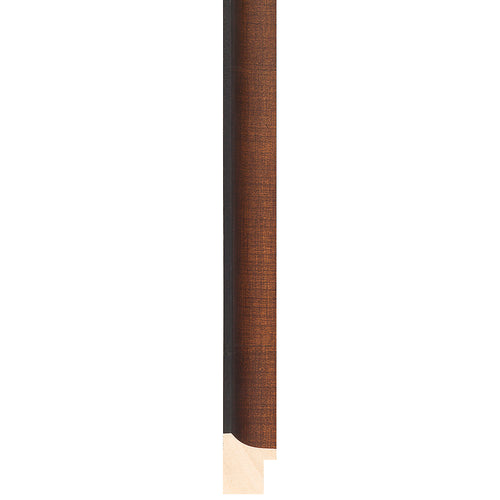 Mahogany scoop veneer wooden frame