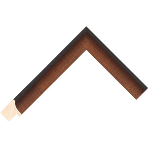 Mahogany veneer scoop wooden frame