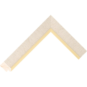 Linen wooden slip moulding