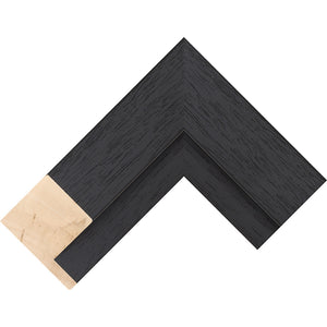 Black canvas frame box profile