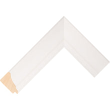 Load image into Gallery viewer, White stain finish scoop frame 43mm wide
