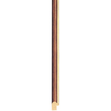 Load image into Gallery viewer, walnut stain small hockey profile frame
