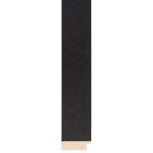 Load image into Gallery viewer, Black brushed paint finish flat profile frame 53mm wide
