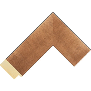 Bronze brushed effect frame 53mm wide