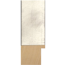 Load image into Gallery viewer, Silver brushed effect frame 37mm wide box frame
