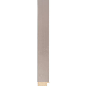 Pewter brushed effect frame 36mm wide