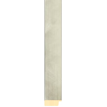 Load image into Gallery viewer, Silver brushed effect frame 36mm wide
