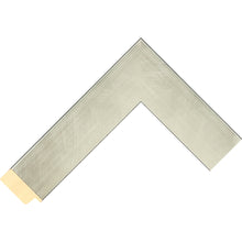 Load image into Gallery viewer, Silver brushed effect frame 36mm wide

