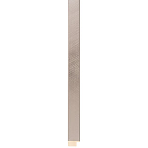 Pewter brushed effect frame 23mm wide