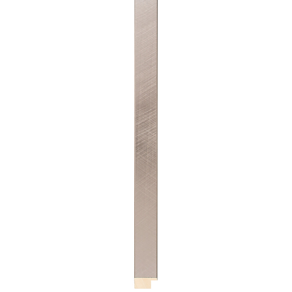 Pewter brushed effect frame 23mm wide