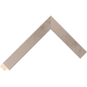 Pewter brushed effect frame 23mm wide