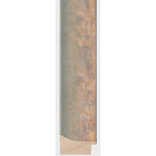 Load image into Gallery viewer, Green, Beige &amp; Gold hand finished frame
