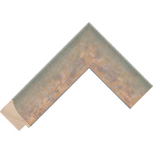 Load image into Gallery viewer, Green, Beige and gold hand finished frame
