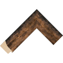 Load image into Gallery viewer, Black and gold hand finished picture frame
