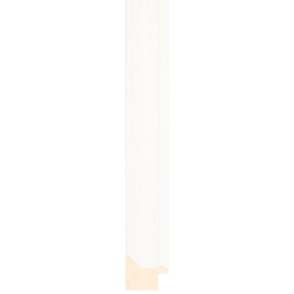 White stain finish spoon frame 30mm wide