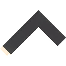 Load image into Gallery viewer, Black matt paint finish flat frame 40mm wide
