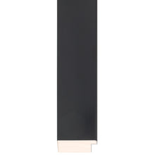 Load image into Gallery viewer, Black brushed wide flat frame 57.2mm wide
