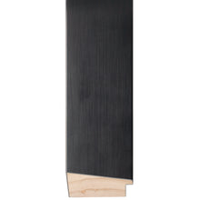 Load image into Gallery viewer, Black brushed wide flat frame 76.2mm wide
