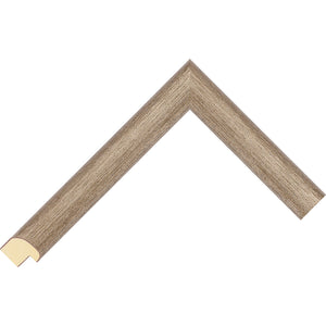 Silver mottled wooden frame