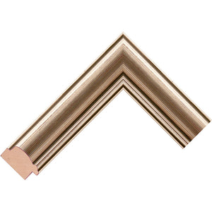 Silver lead cushion frame