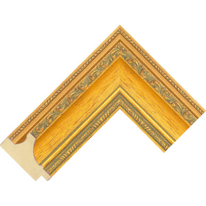 Gold decorative picture frame