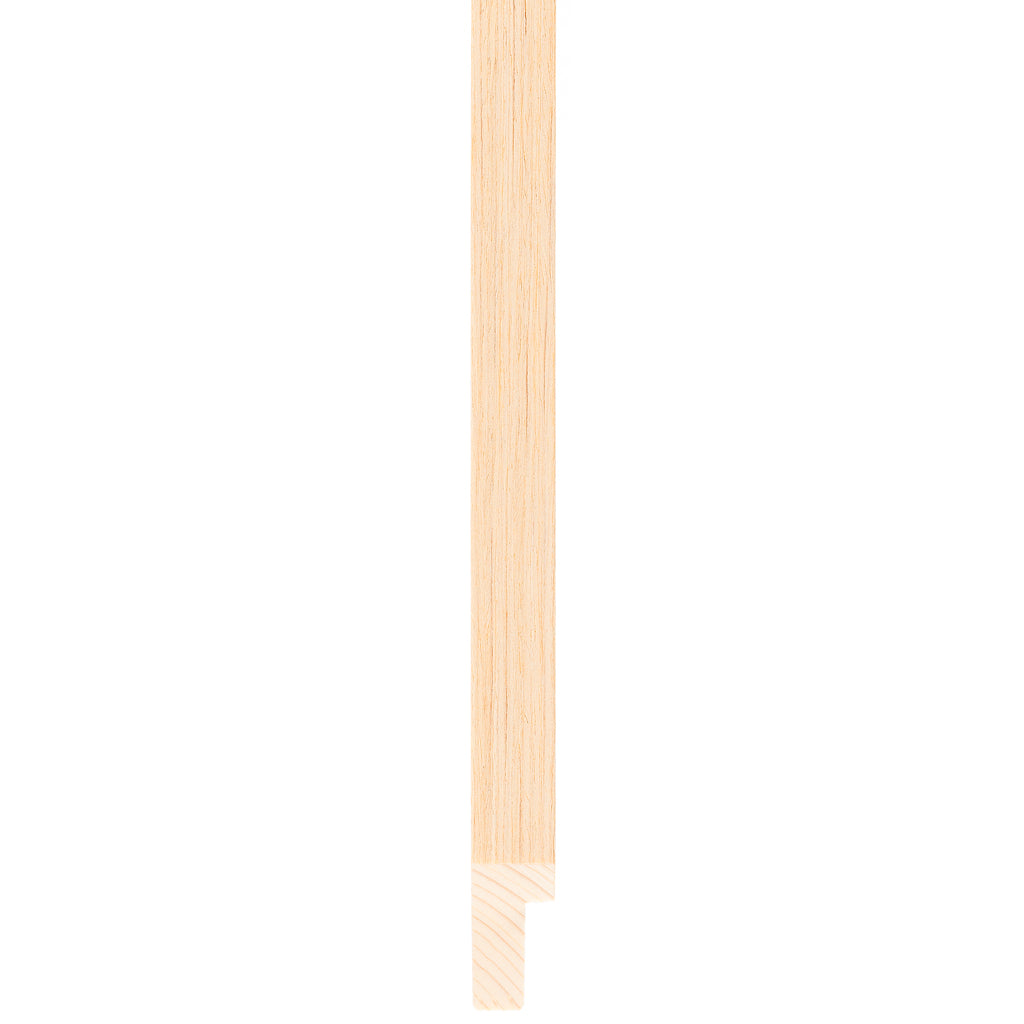Nordic Oak Wood Veneer 19mm wide deep rebate frame