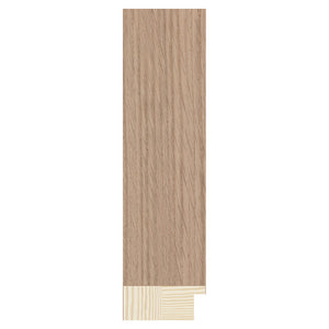 Oak wood veneer flat frame 48mm wide