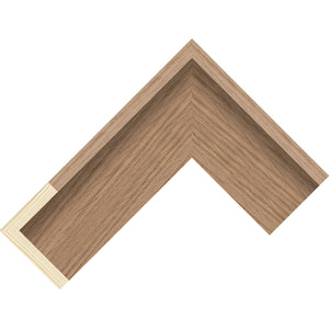 Oak wood veneer finish canvas box frame 55mm wide