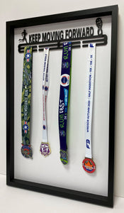 Keep Moving Forward Medal Frame