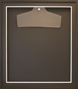 Readymade Shirt Frame. Black Box Frame.