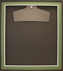 Readymade Shirt Frame. Black Box Frame.