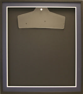 Readymade Shirt Frame. Black Box Frame.