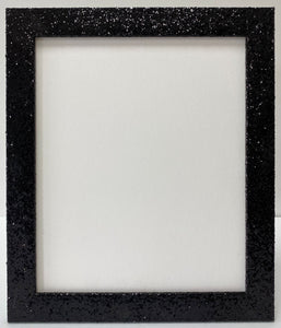 Black Glitter Picture Frame (32mm wide)
