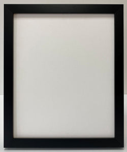 Deep Black Box Wooden Picture Frame (22mm wide)