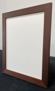 Brown grained effect Wooden Picture Frame (29mm wide)